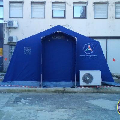 02.01.2022 Sistemazione Tenda Ospedale Pugliese Di Catanzaro 11