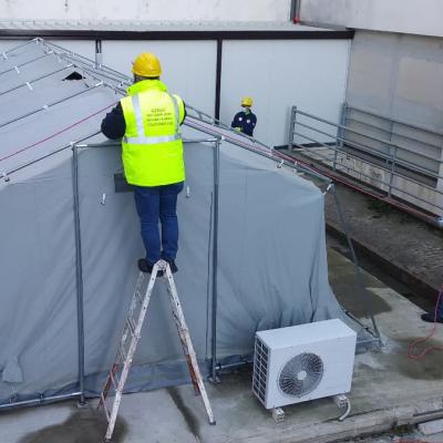 02.01.2022 Sistemazione Tenda Ospedale Pugliese Di Catanzaro 4